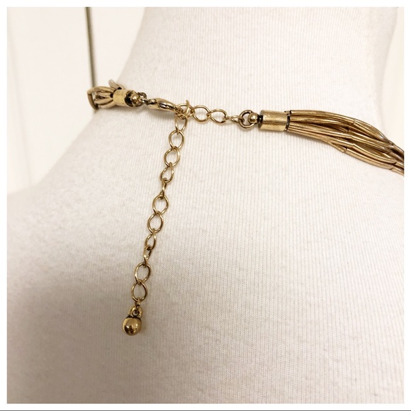 NEW STUNNING MULTI TONE STATEMENT NECKLACE - Picture 4 of 5